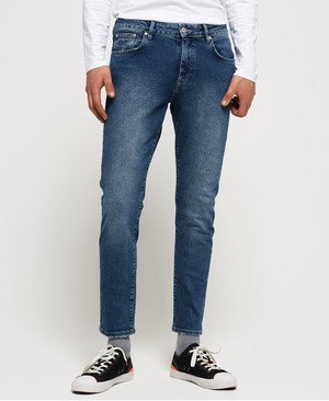 Superdry Tyler Slim Férfi Farmer Kék | UVQXY8241